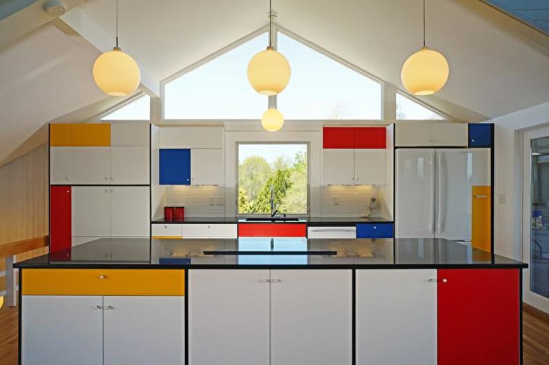 Beautiful Kitchen Photos - Una cocina inspirada en el arte contemporáneo