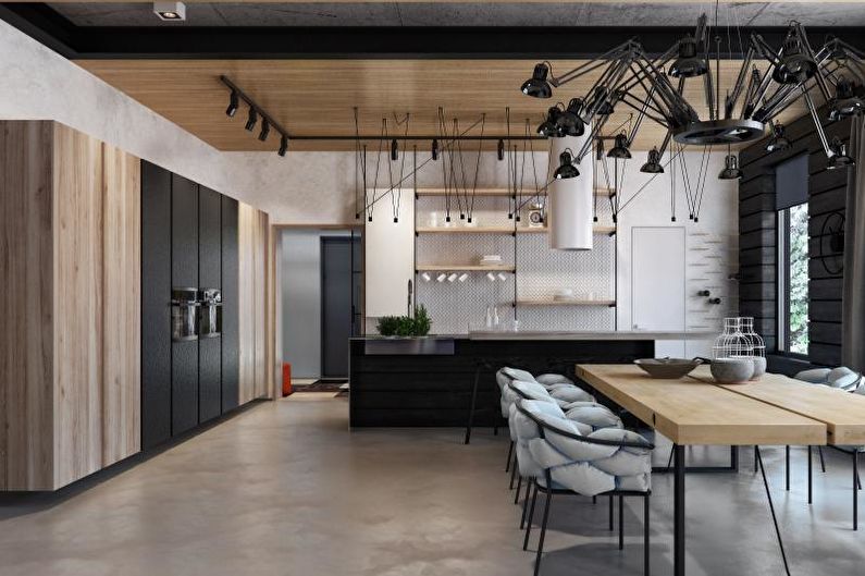 Loft Interior Design - Φινίρισμα οροφής