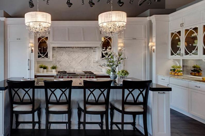 Kitchen-Dining Room Design - Lighting Zoning