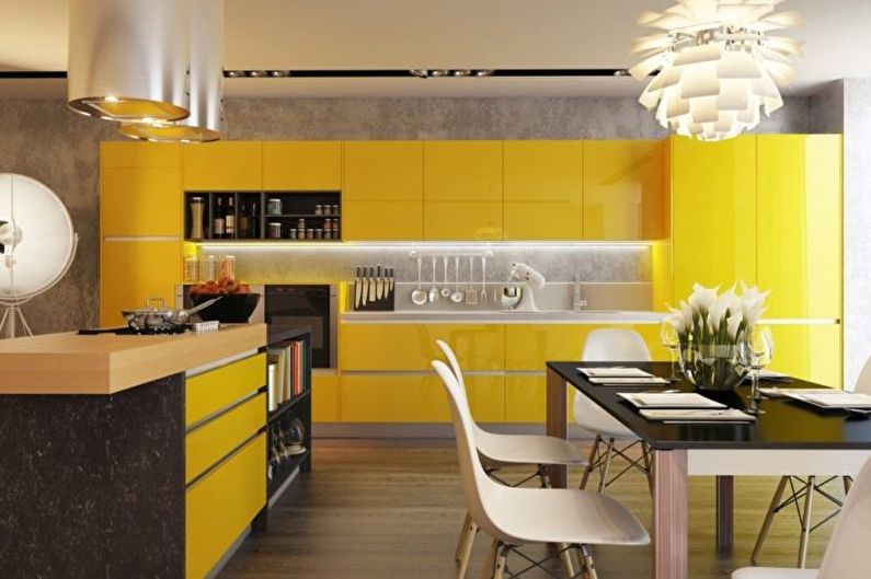 Lemon Kitchen Dining - Diseño de interiores