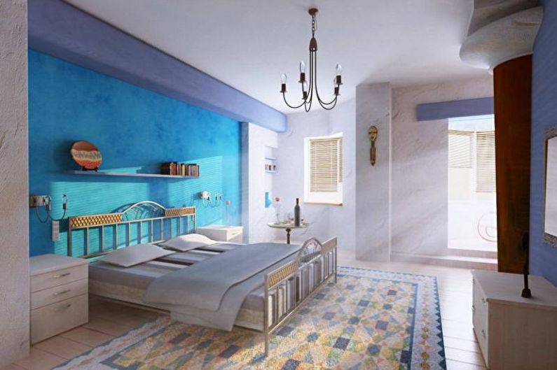 Design interior în stil mediteranean - decorațiuni de perete