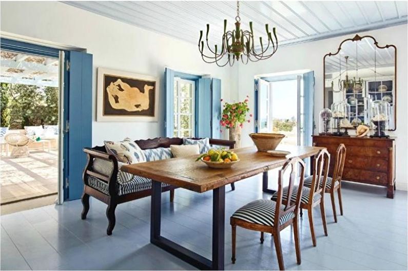 Disenyo ng interior ng Estilo ng Mediterranean - Muwebles