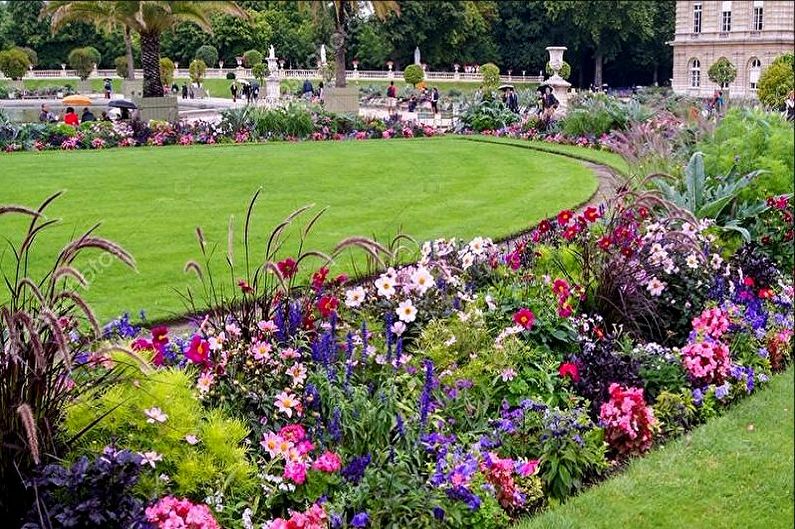 Rabatka - Parterre de fleurs au chalet, idées d'aménagement paysager