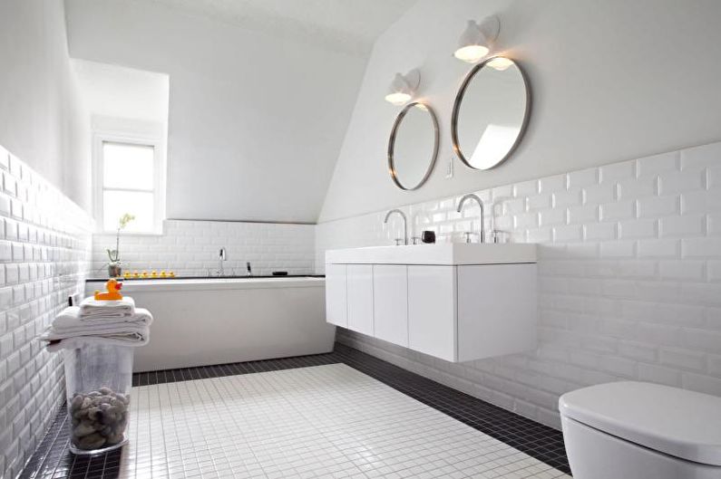 White Bathroom Design - Encanadores e Móveis