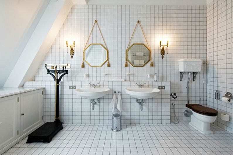 Witte badkamer Design - Decor