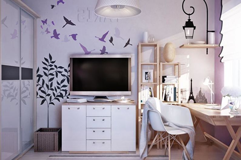 Camere de design interior pentru un adolescent - fotografie