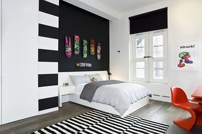 Interieur design kamers voor een tiener - foto