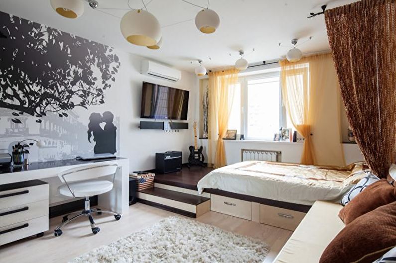 Interieur design kamers voor een tiener - foto