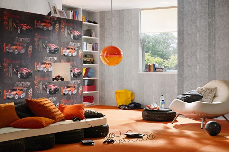 Interieur design kamers voor een tiener - foto