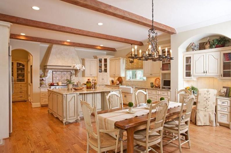 Country-style kitchen studio - Interior Design