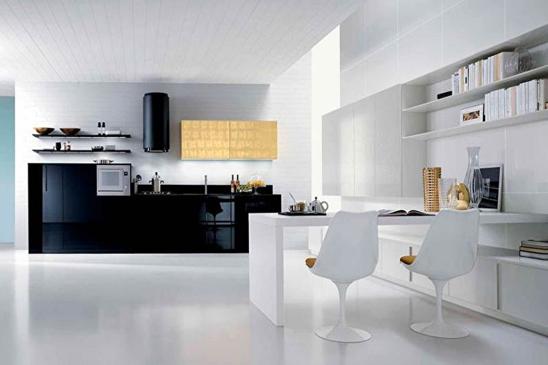 High-Tech Studio Kitchen - Interiørdesign