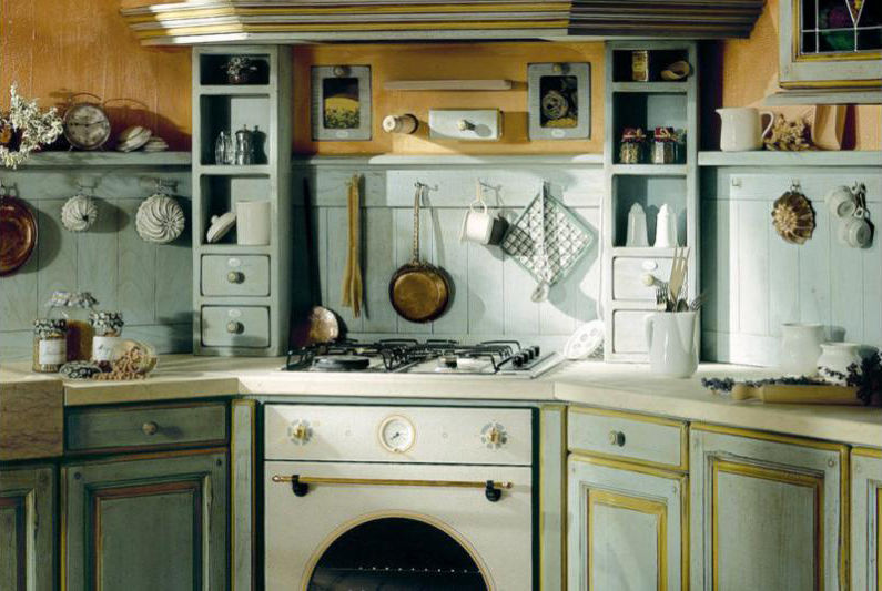 Cucina - Appartamento design in stile provenzale