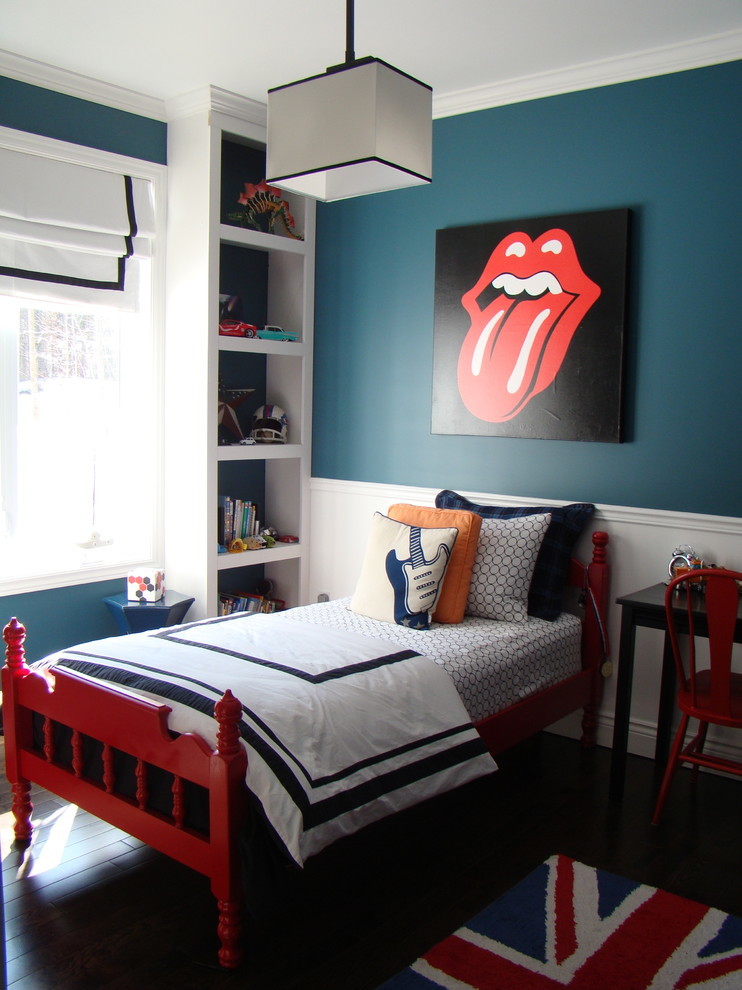 Kitsch Style Teenage Boy Room - Interieurontwerp