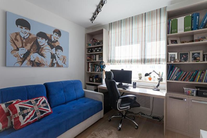 Interior design rooms for a teenage boy - photo