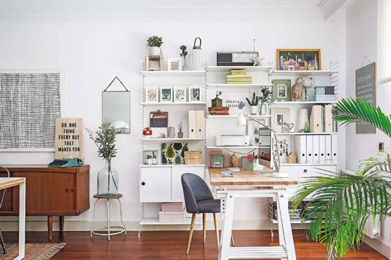 Ang disenyo ng interior ng estilo ng Scandinavian - larawan