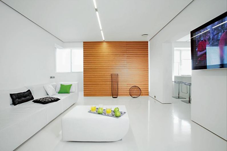 Minimalism Style in the Interior - Floor Finish