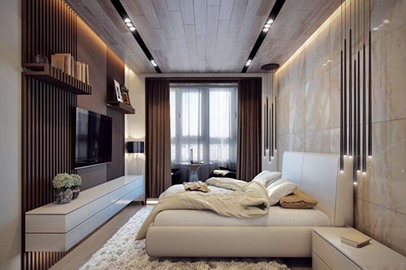 Minimalism style bedroom interior design - photo