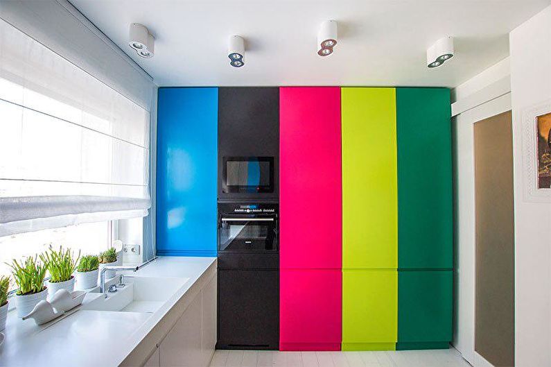 Seven colors of the rainbow - How to choose a color for the kitchen