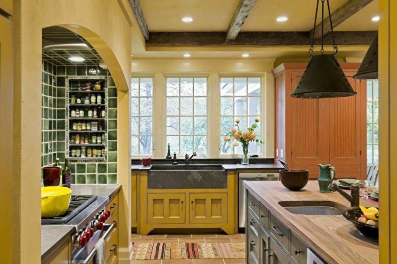 Spices in design - How to choose a color for the kitchen