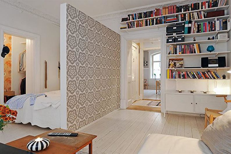 Interior design of a small apartment - photo