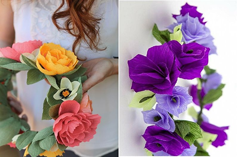 DIY papir blomster - foto