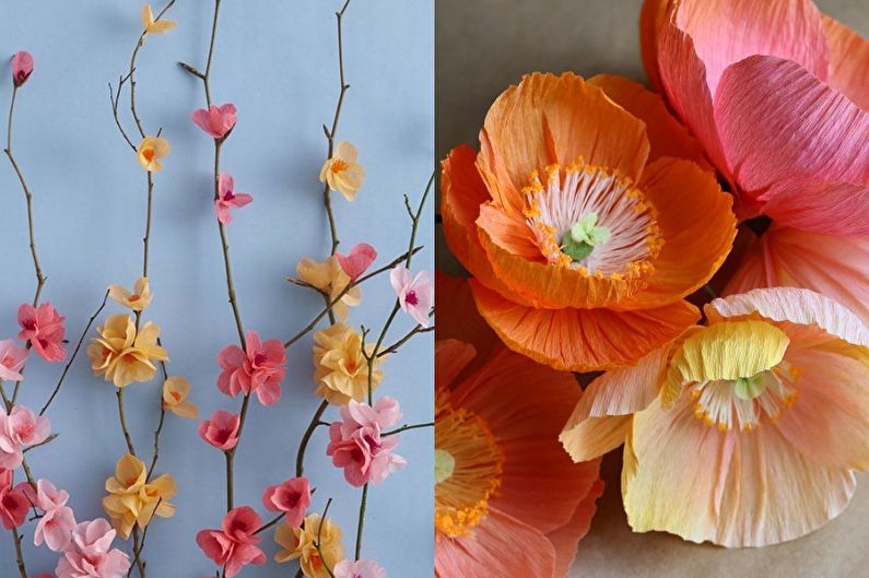 DIY papieren bloemen - foto