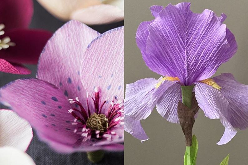 DIY bulaklak na bulaklak - larawan