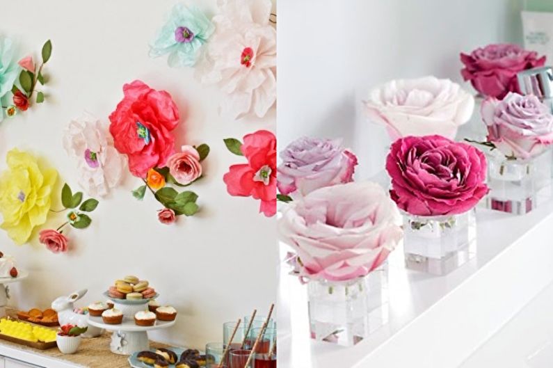 DIY papir blomster - foto