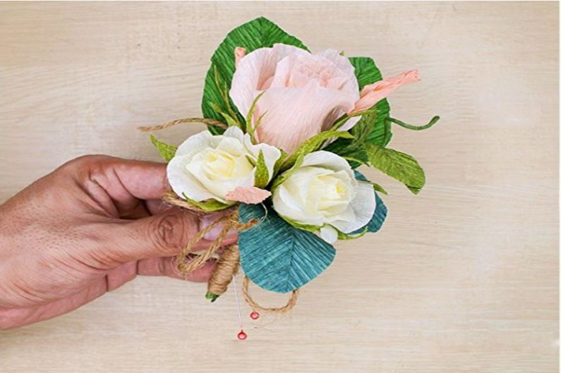 DIY papieren bloemen - foto