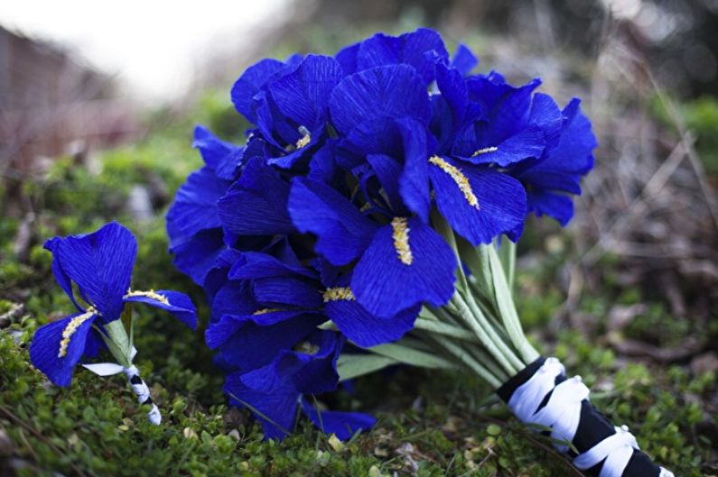 DIY papir blomster - foto