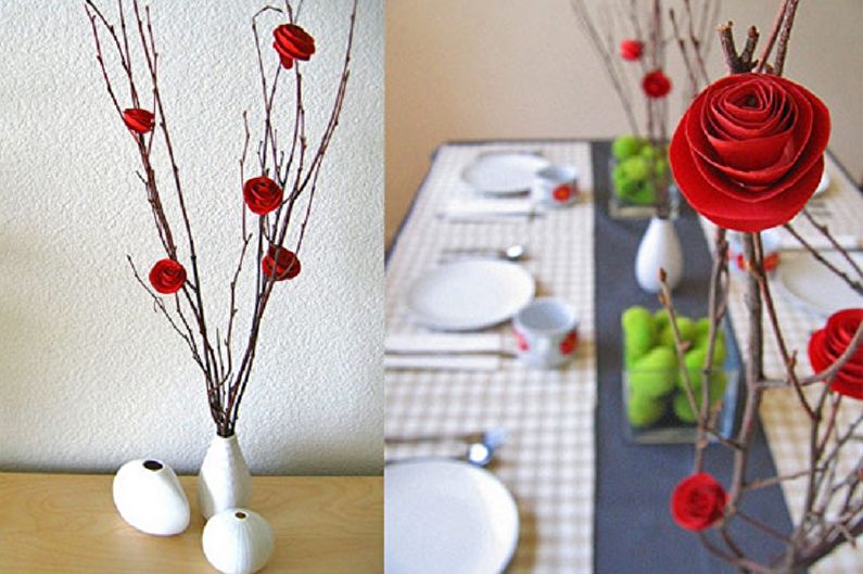 Flores de papel - artesanato em papel DIY