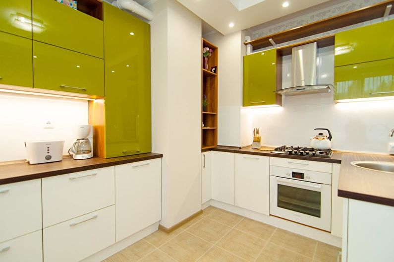 Olive Kitchen Design - Éclairage