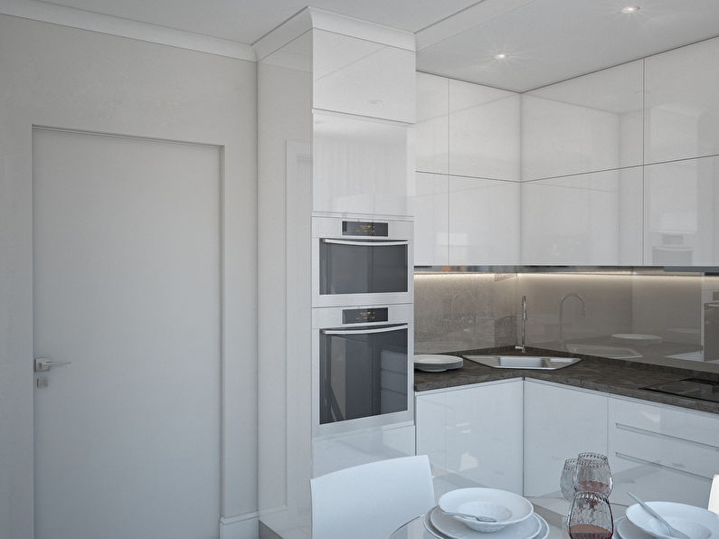 Kleines Studio Apartment Design, Moskau - Foto 5