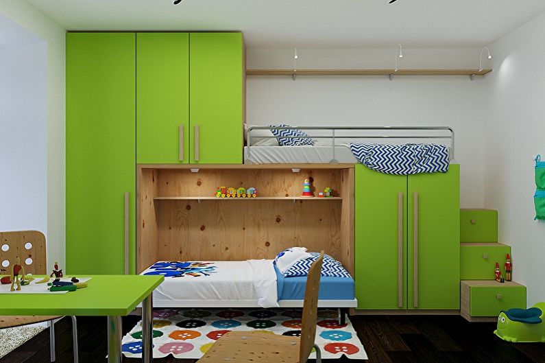 Kinderzimmer Design für Jungen und Mädchen - Stil