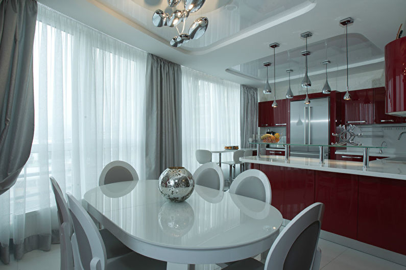 Red On White: Interior Kitchen, Sochi - foto 2