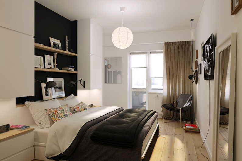 El interior de un pequeño apartamento de 50 metros cuadrados. - foto 3