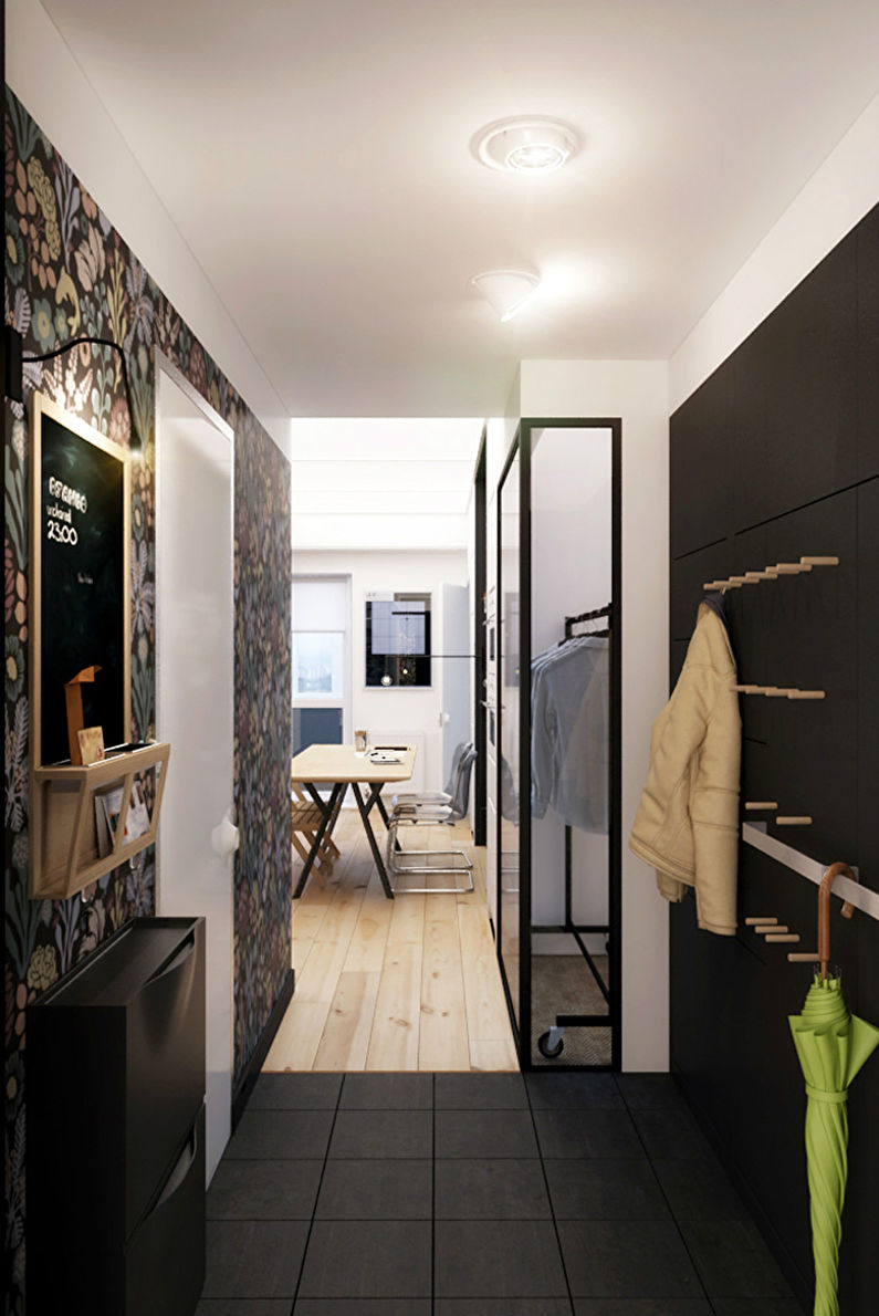 El interior de un pequeño apartamento de 50 metros cuadrados. - foto 10