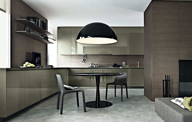 Cucina design in stile moderno - foto