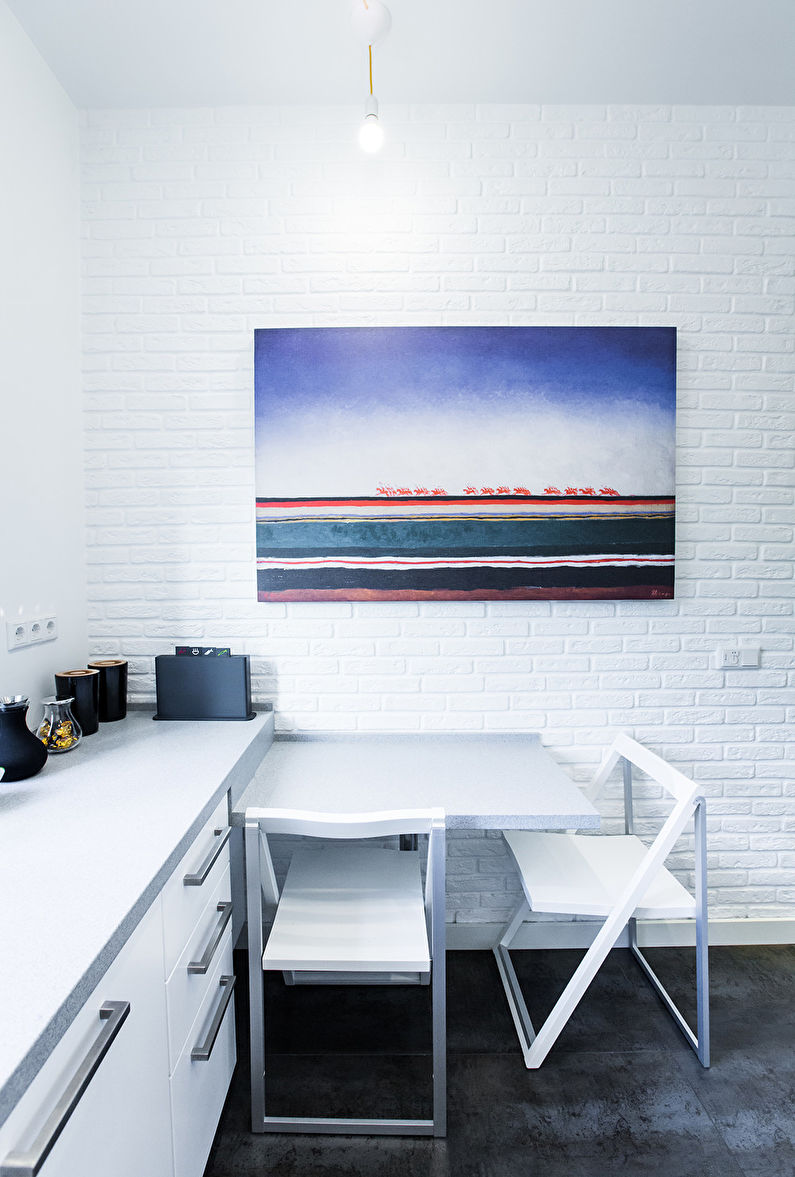 Keuken in Scandinavische stijl, 7 m2 - foto 7