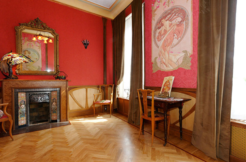 Art Nouveau Bedroom, France - รูปภาพ 3