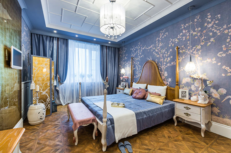 Entwerfen Sie ein Schlafzimmer im Chinoiserie-Stil - Foto 1