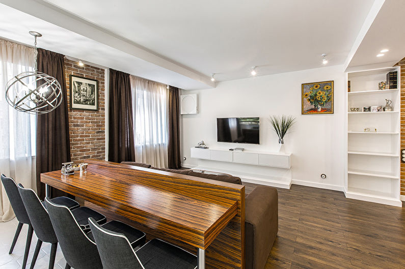 Design cu apartament cu două camere - foto 6