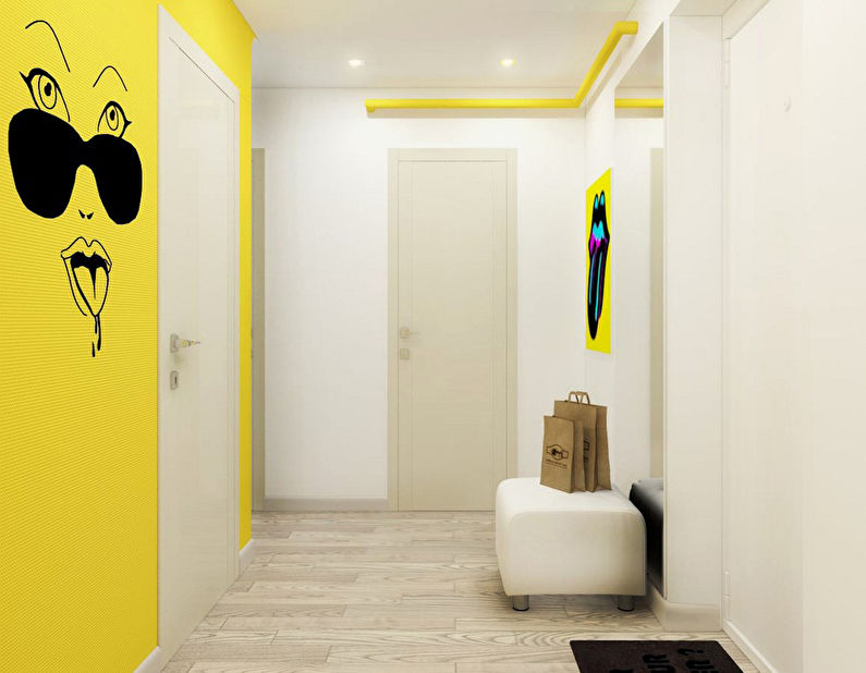 Pop Art İstilası: Daire 46 m2 - fotoğraf 11