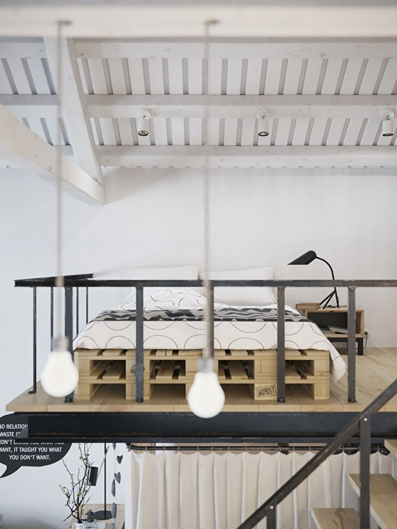 Appartamento in stile loft scandinavo - foto 7