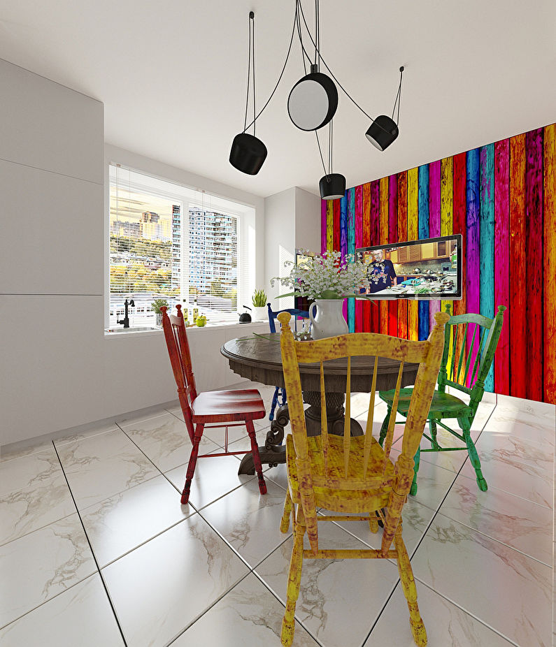 Dialogue of Contrasts: Apartment 57 m2 - photo 4