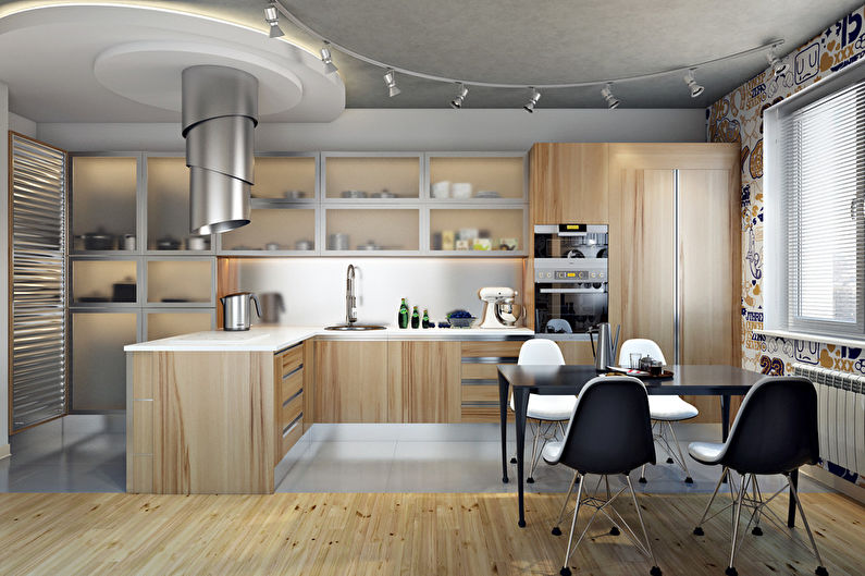 Kitchen design for the artist