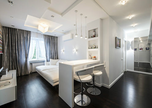 Căn hộ ở trung tâm Moscow, 56 m2