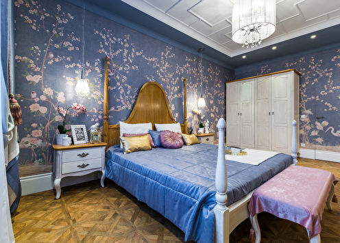 Design de quarto Chinoiserie