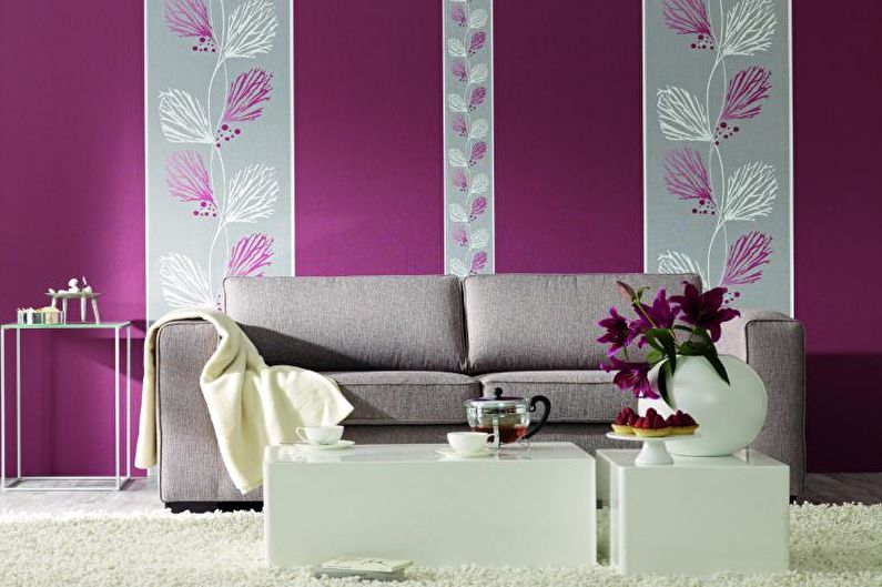 Behang combineren in de woonkamer - Companion Wallpaper