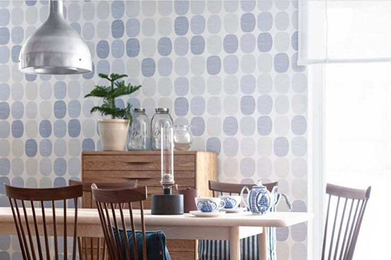 Wallpaper for the kitchen - How to choose wallpaper in the apartment